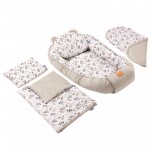 5 delni komplet Jukki Comfort Velvet Boho Garden